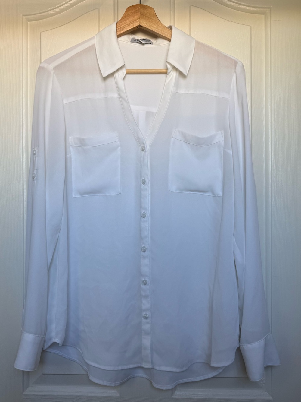 Express The Portofino Shirt - White - Size M